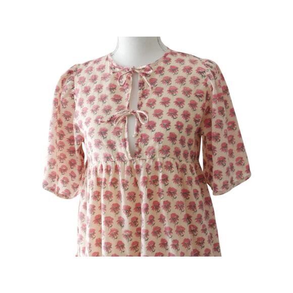 Emerson Fry Pink Floral Mini Dress - Picture 4 of 14